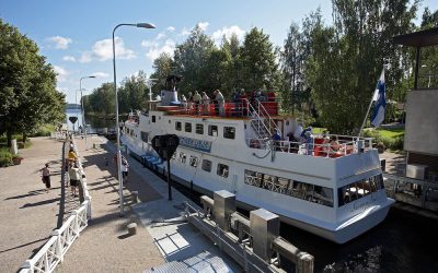 Entspannende Kreuzfahrt mit Lunch auf dem Vesijärvi-See und dem Vääksy-Kanal