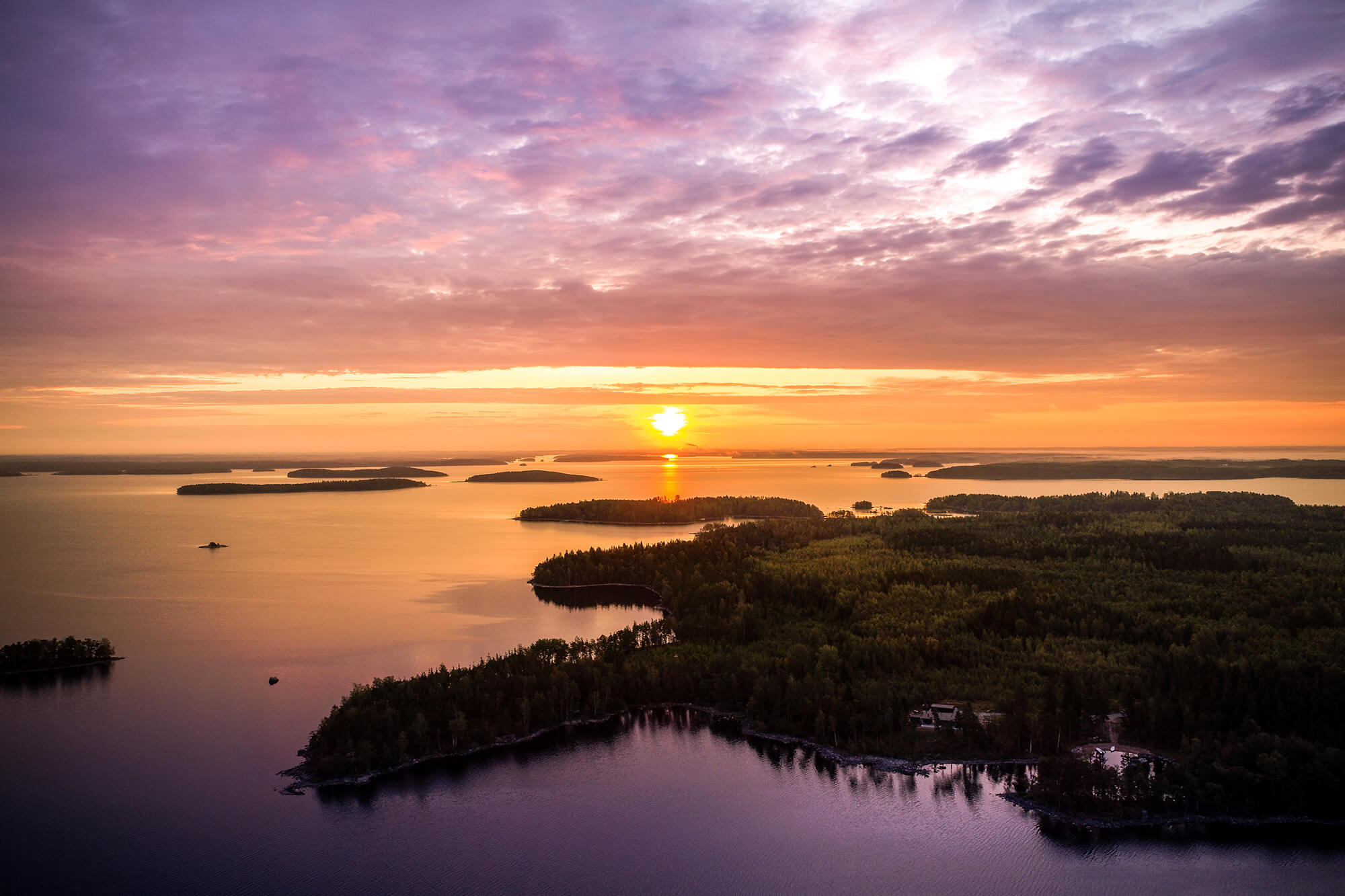 Stadturlaub mit Natur am Saimaa-See