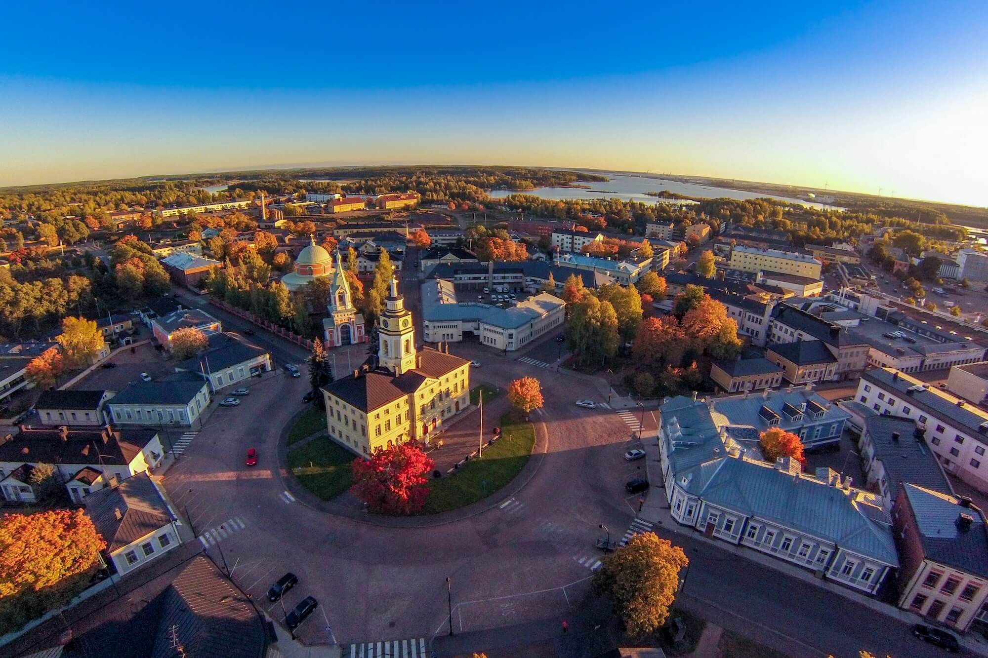 Hamina an der Ostküste Finnlands