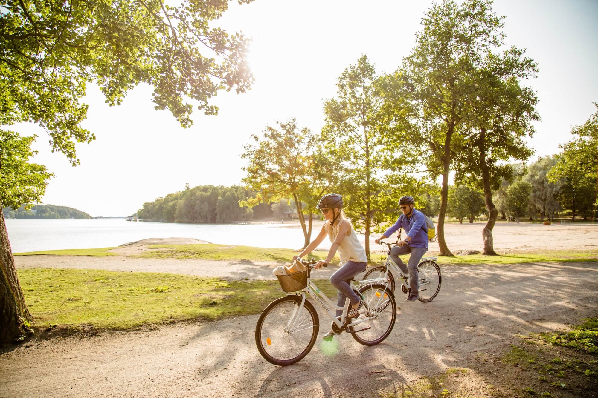 Turku Ruissalo Island Fahrrad fahren © Jenni Virta
